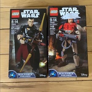 New LEGO Star Wars Chirrut Imwe and Baze Malbus